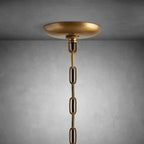 Ghiaccio Round Glass Chandelier - fovolighting
