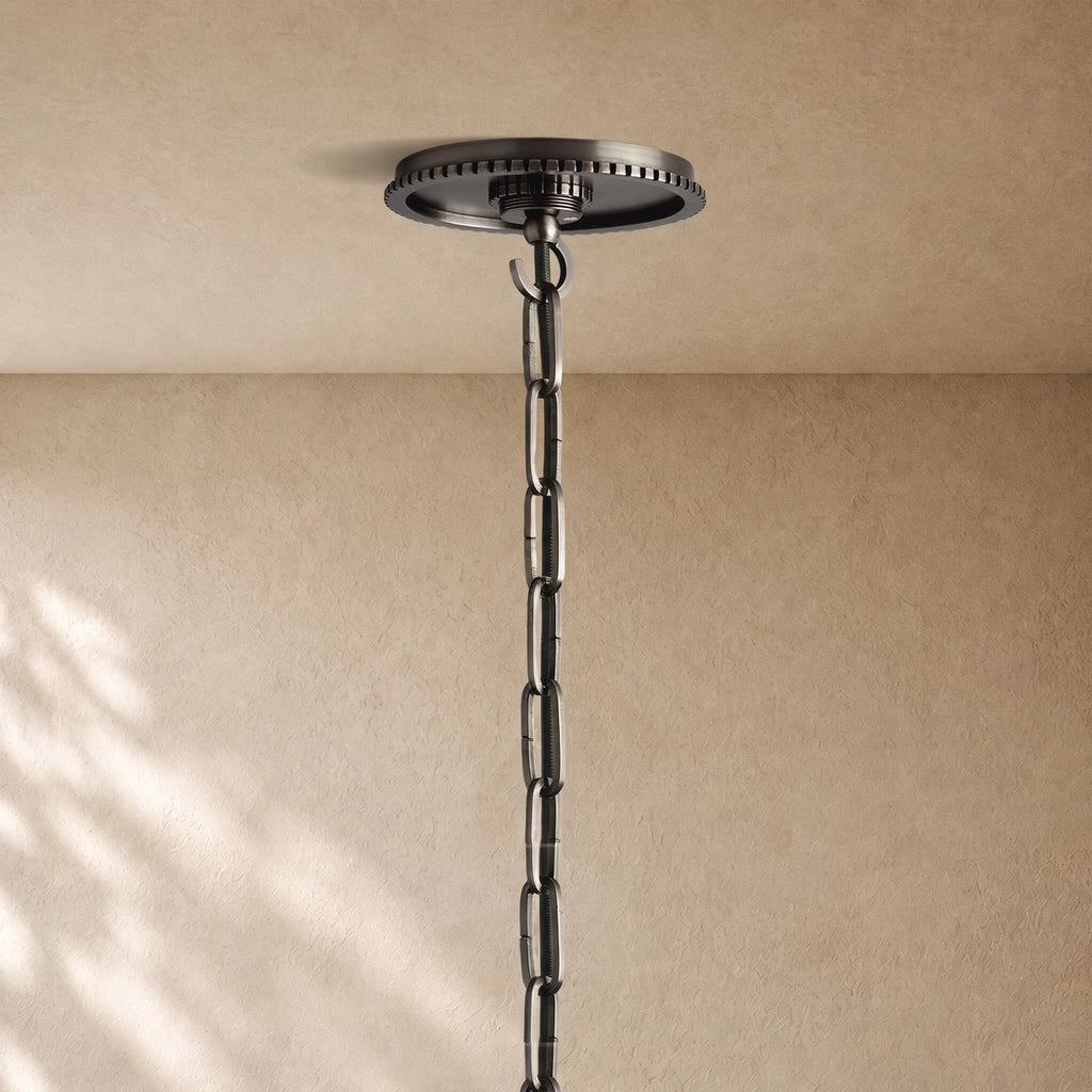 Wescoti Cylinder Pendant with Bronze Chain