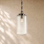Wescoti Cylinder Pendant with Bronze Chain