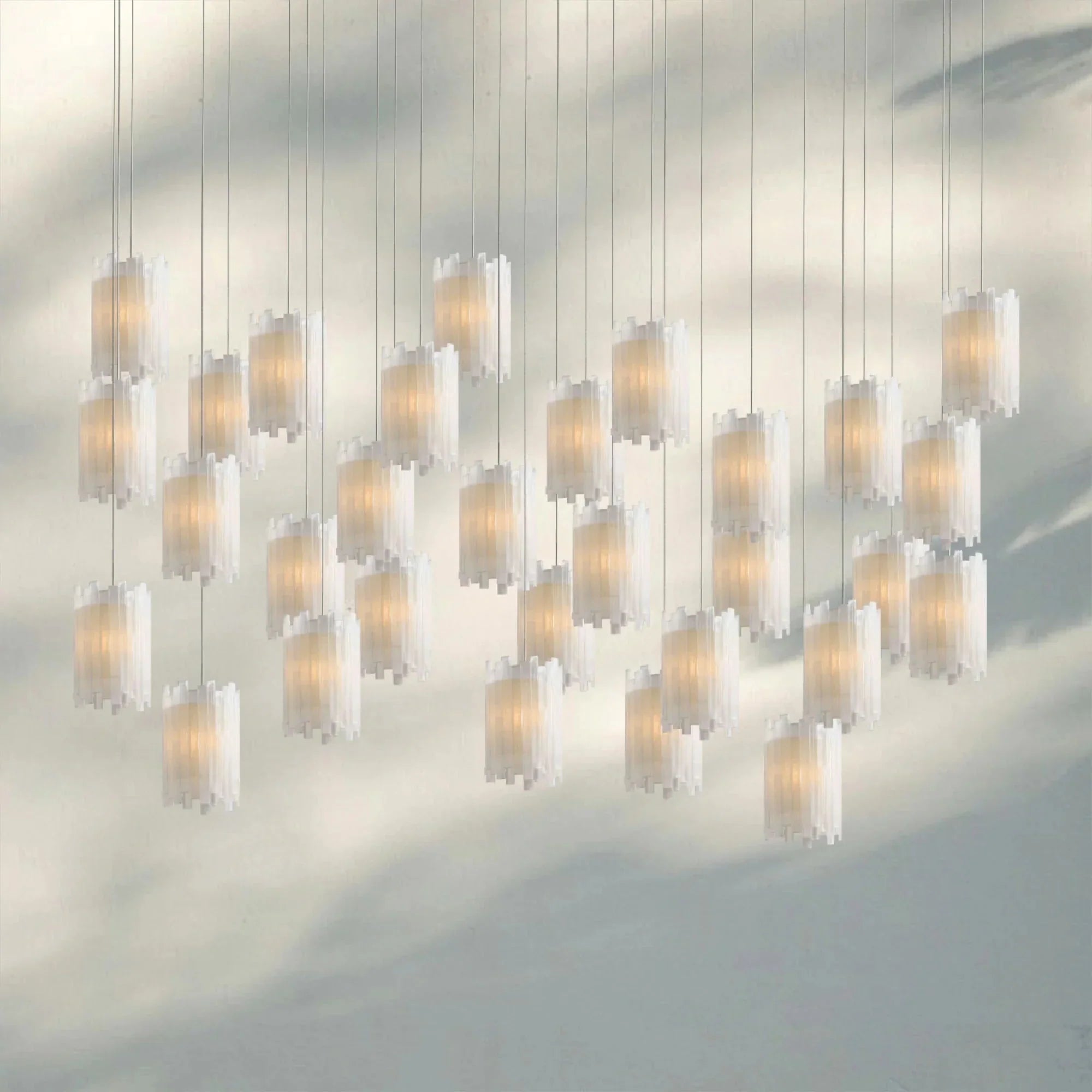 Giana Rectangular Chandelier 15/30 - Light - fovolighting