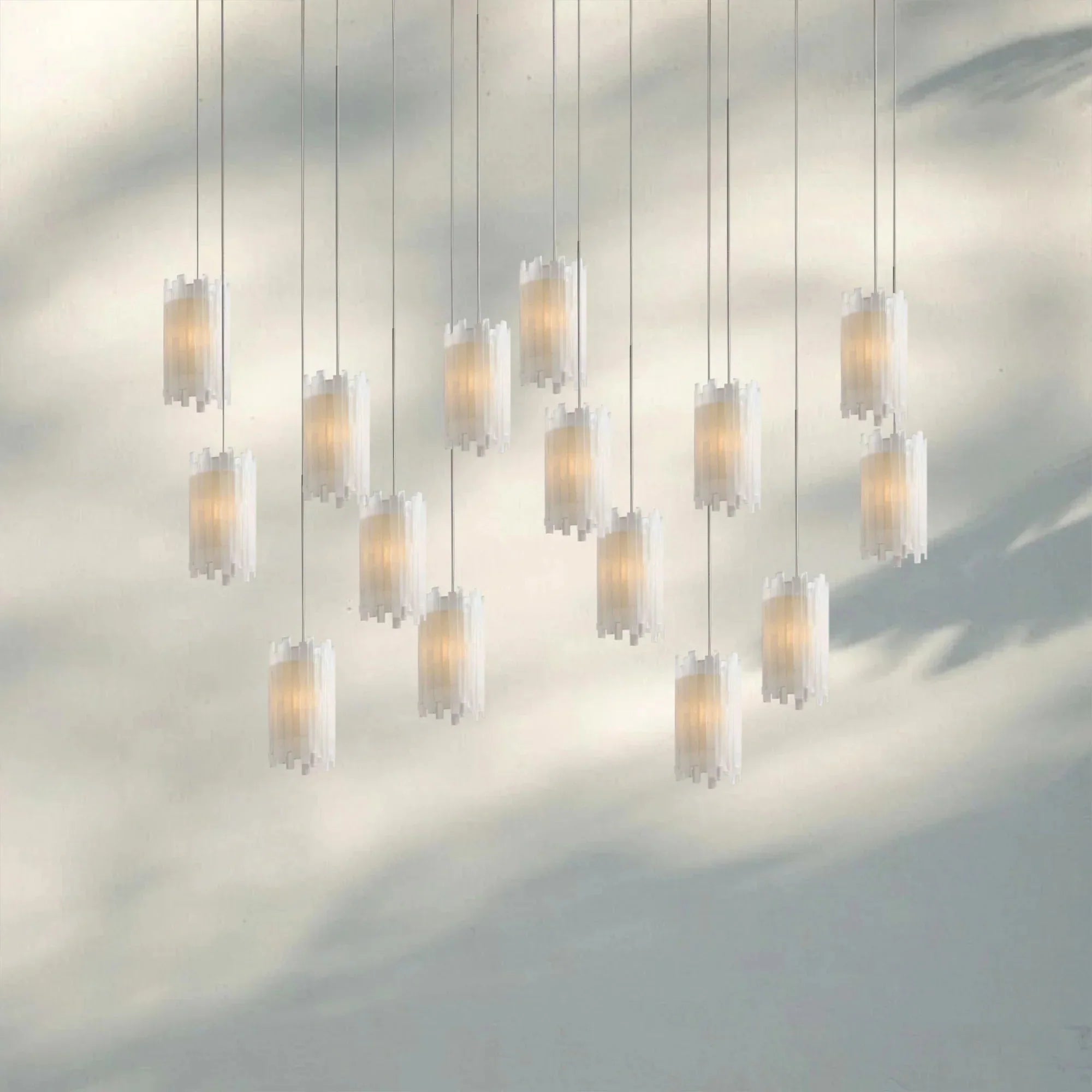 Giana Rectangular Chandelier 15/30 - Light - fovolighting