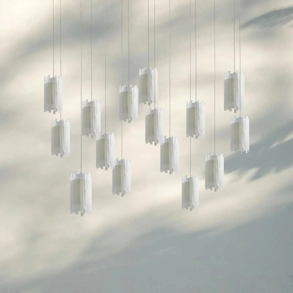 Giana Rectangular Chandelier 15/30 - Light - fovolighting
