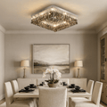 Giano Crystal Flush Mount - fovolighting