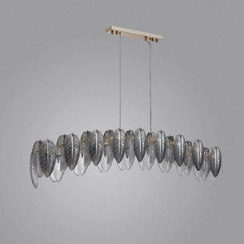 Giatti Modern Glass Dining Room Chandelier - fovolighting