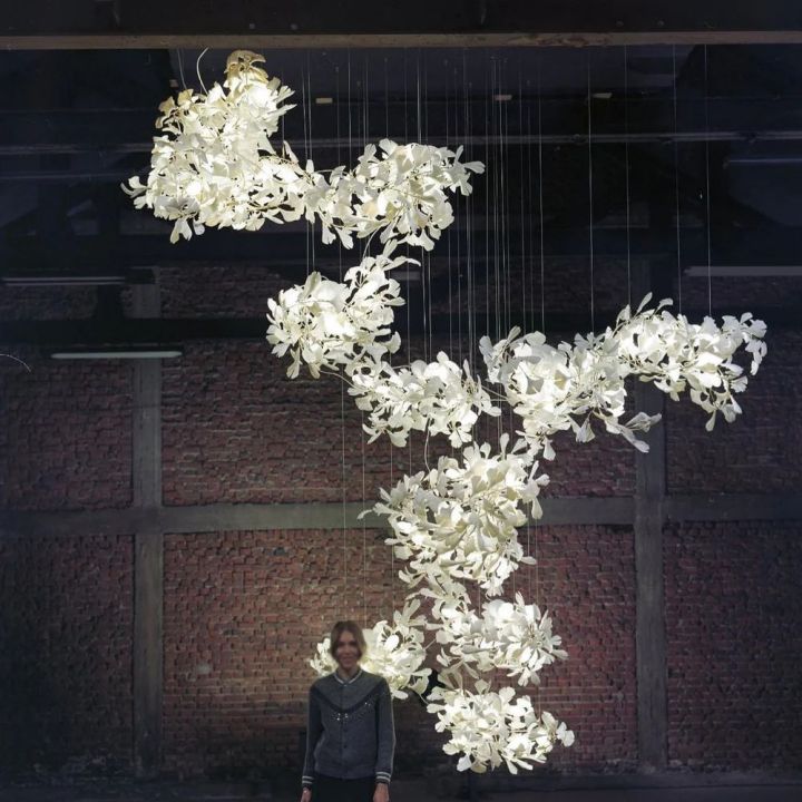 Gingko Combination Chandelier - fovolighting
