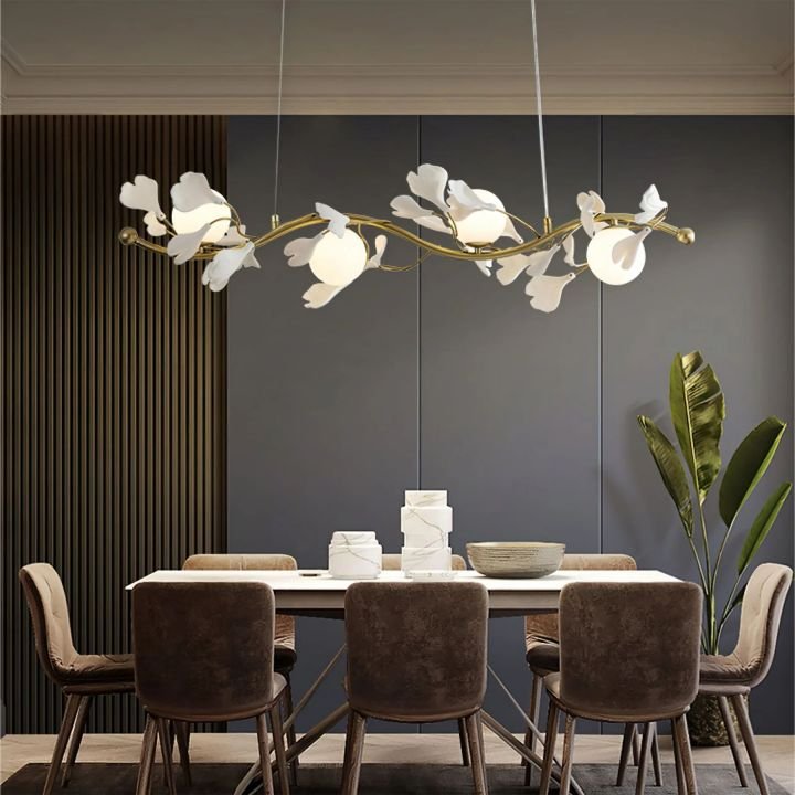 Gingko Glass Chandelier - fovolighting