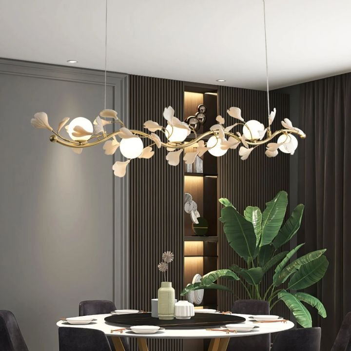 Gingko Glass Chandelier - fovolighting