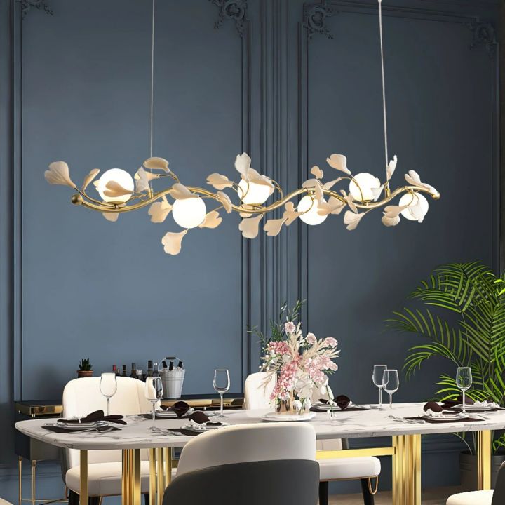 Gingko Glass Chandelier - fovolighting