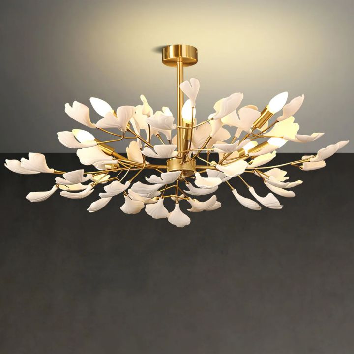 Gingko Luxury Chandelier Style A - fovolighting