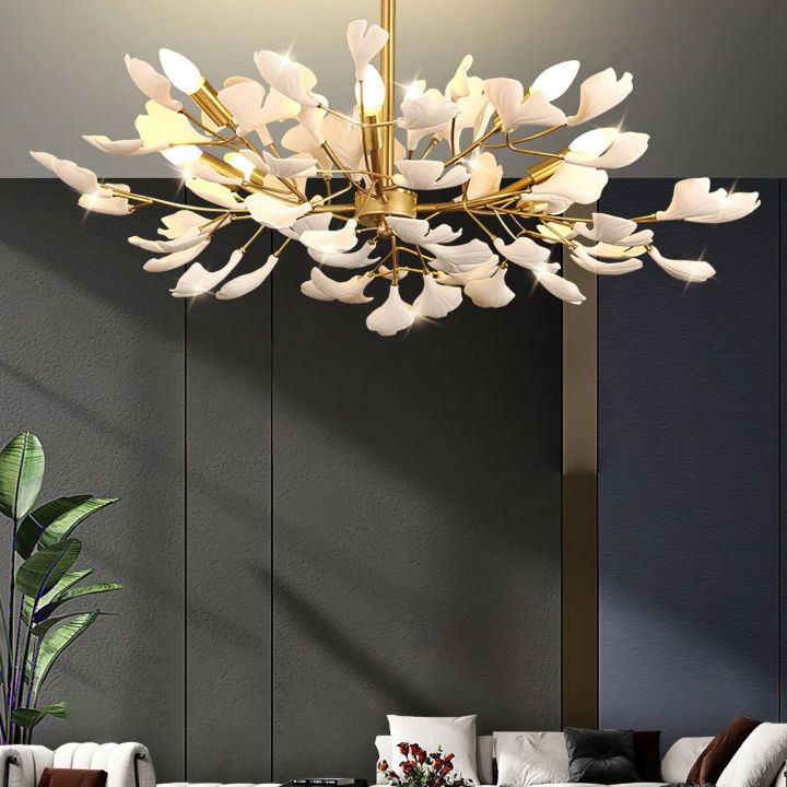 Gingko Luxury Chandelier Style A - fovolighting