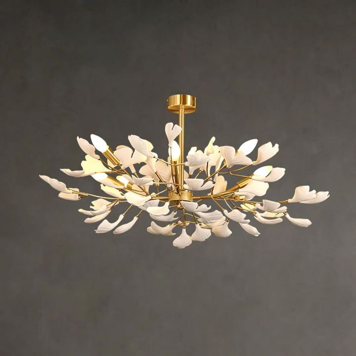 Gingko Luxury Chandelier Style A - fovolighting
