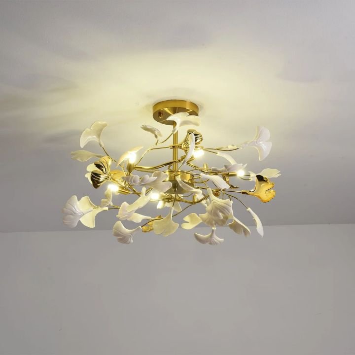 Gingko Luxury Chandelier Style B - fovolighting