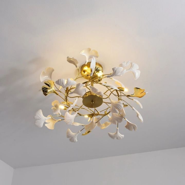 Gingko Luxury Chandelier Style B - fovolighting