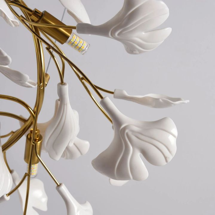 Gingko Luxury Chandelier Style B - fovolighting
