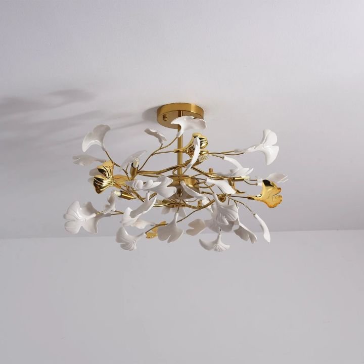 Gingko Luxury Chandelier Style B - fovolighting