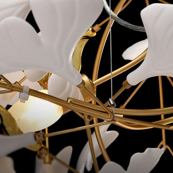 Gingko Luxury Chandelier Style D - fovolighting