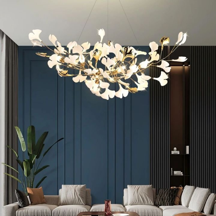 Gingko Luxury Chandelier Style D - fovolighting