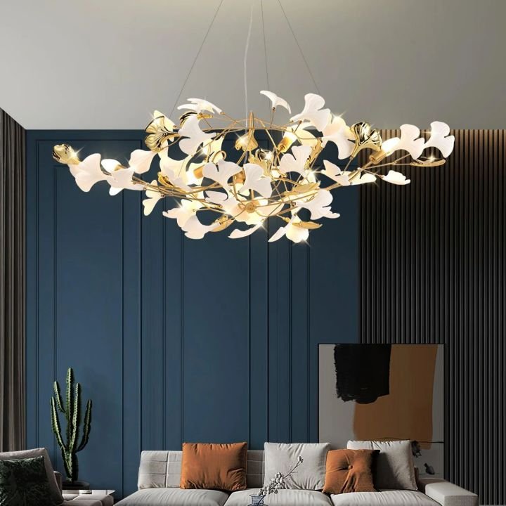 Gingko Luxury Chandelier Style D - fovolighting