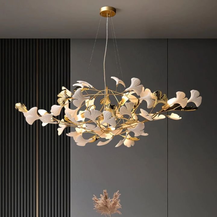 Gingko Luxury Chandelier Style D - fovolighting