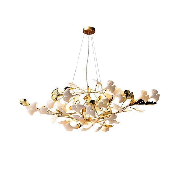 Gingko Luxury Chandelier Style D - fovolighting