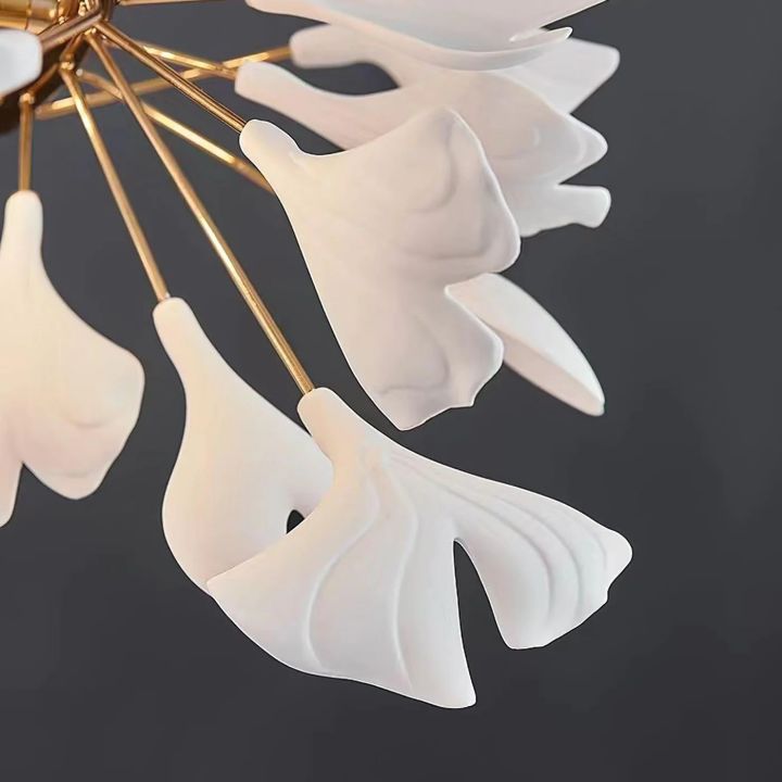 Gingko Luxury Chandelier Style E - fovolighting