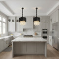 Gio 12 Inch Modern Crystal Chandelier - fovolighting