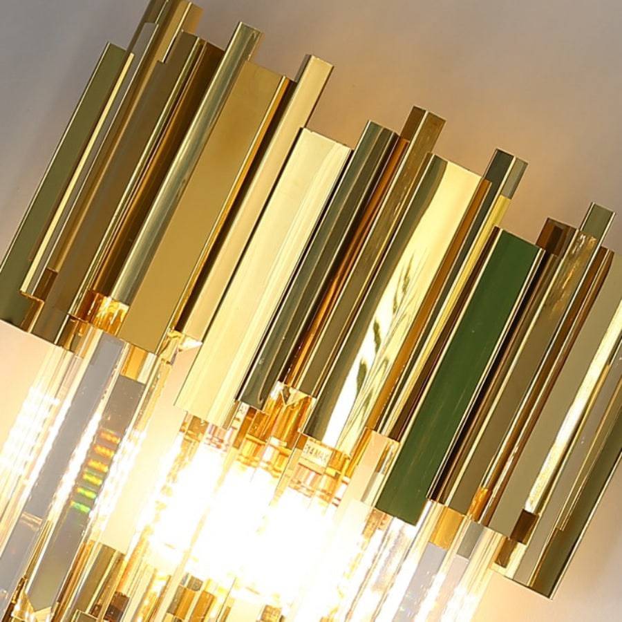 Gio 23" Crystal Wall Sconce - fovolighting