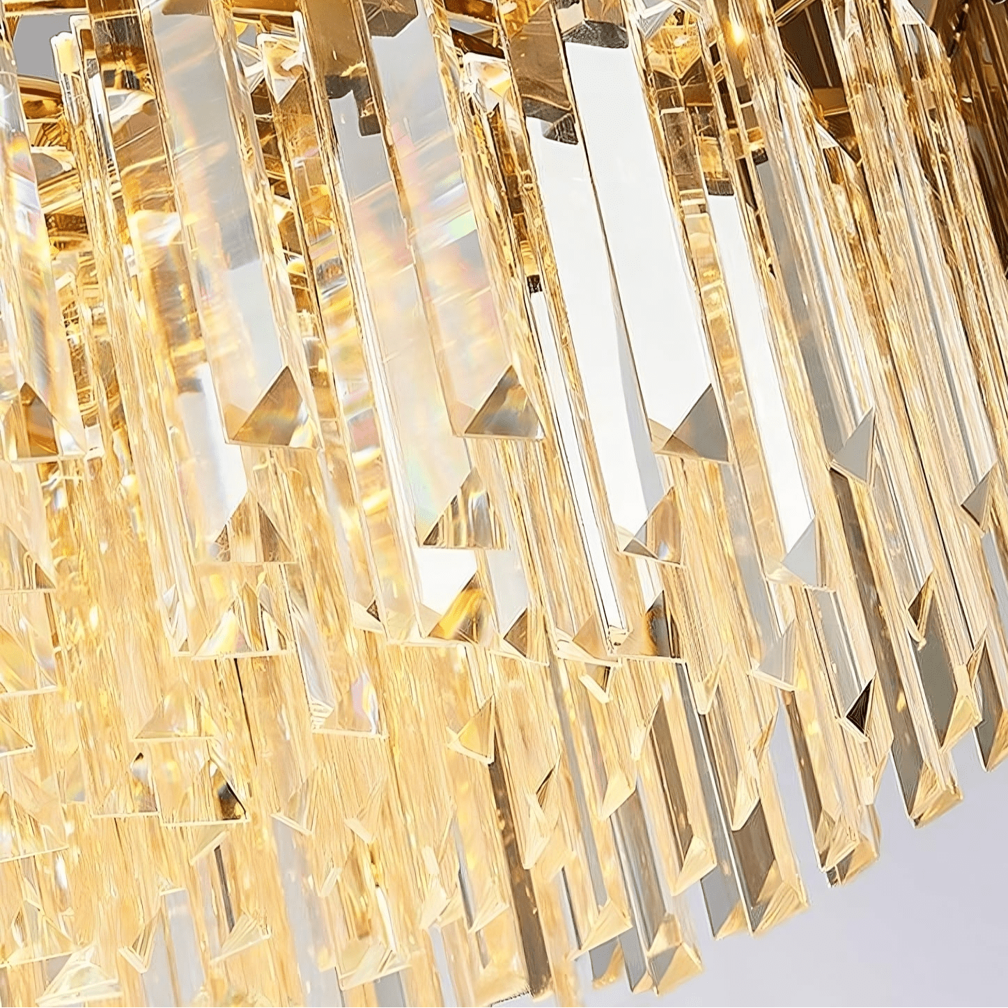 Gio 4 - Tier Crystal Chandelier - fovolighting