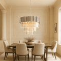 Gio 4 - Tier Crystal Chandelier - fovolighting
