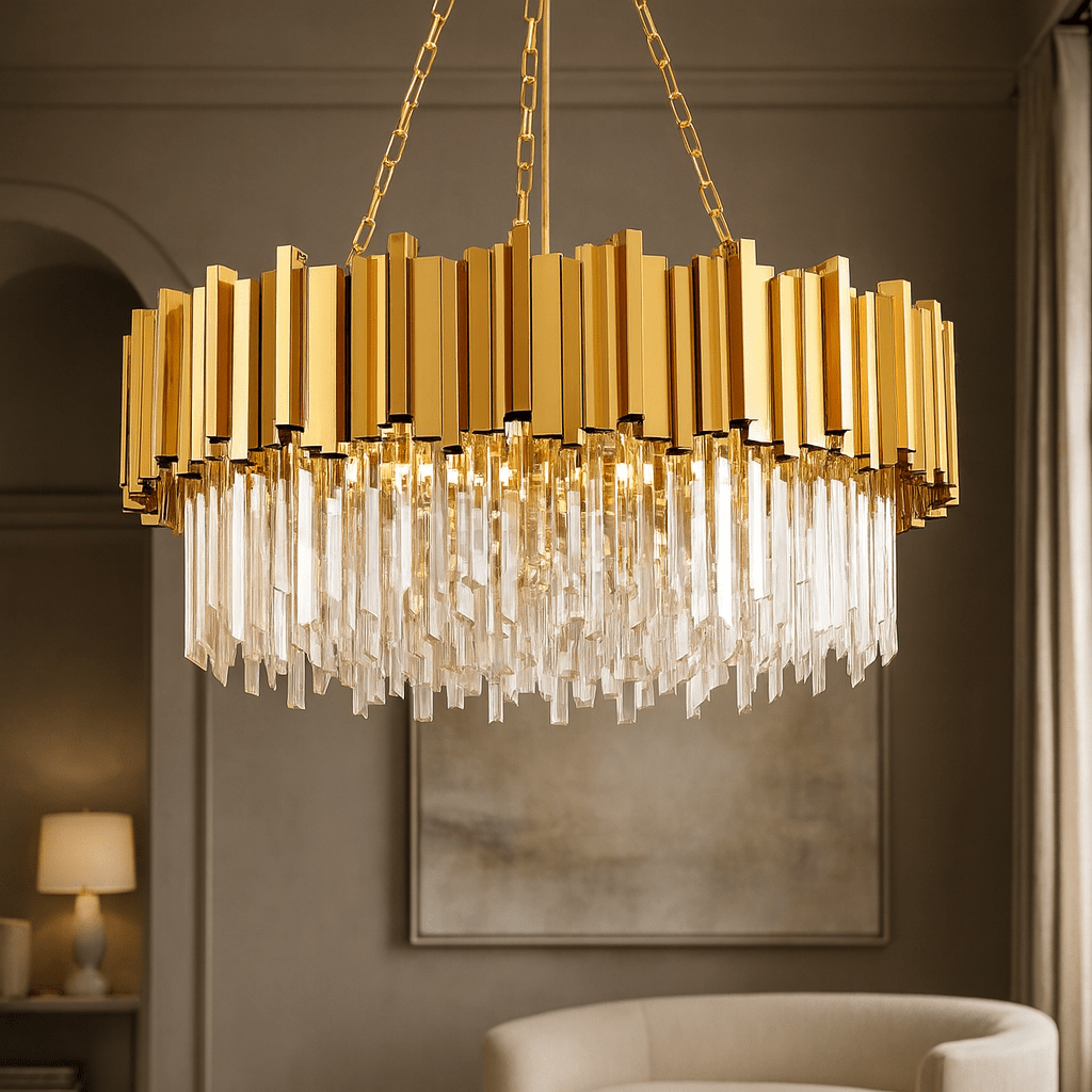 Gio Crystal Chandelier - fovolighting