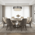 Gio Crystal Contemporary Chandelier - fovolighting