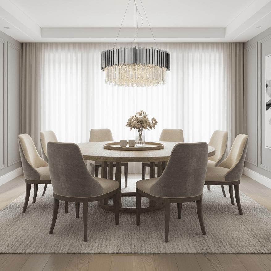 Gio Crystal Contemporary Chandelier - fovolighting