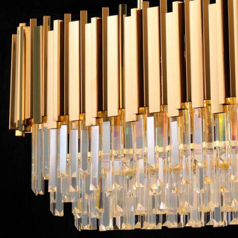 Gio Crystal Dining Room Chandelier - fovolighting