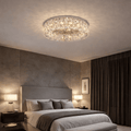 Gio Crystal Flush Mount Ceiling Chandelier - fovolighting