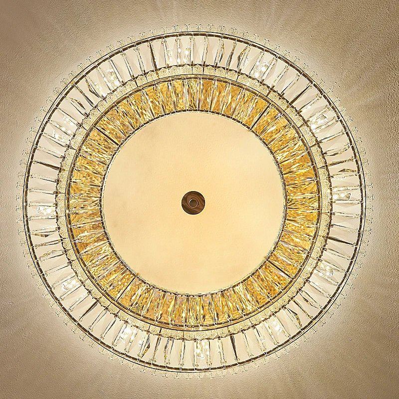 Gio Crystal Flush Mount Chandelier - fovolighting