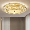 Gio Crystal Flush Mount Chandelier - fovolighting
