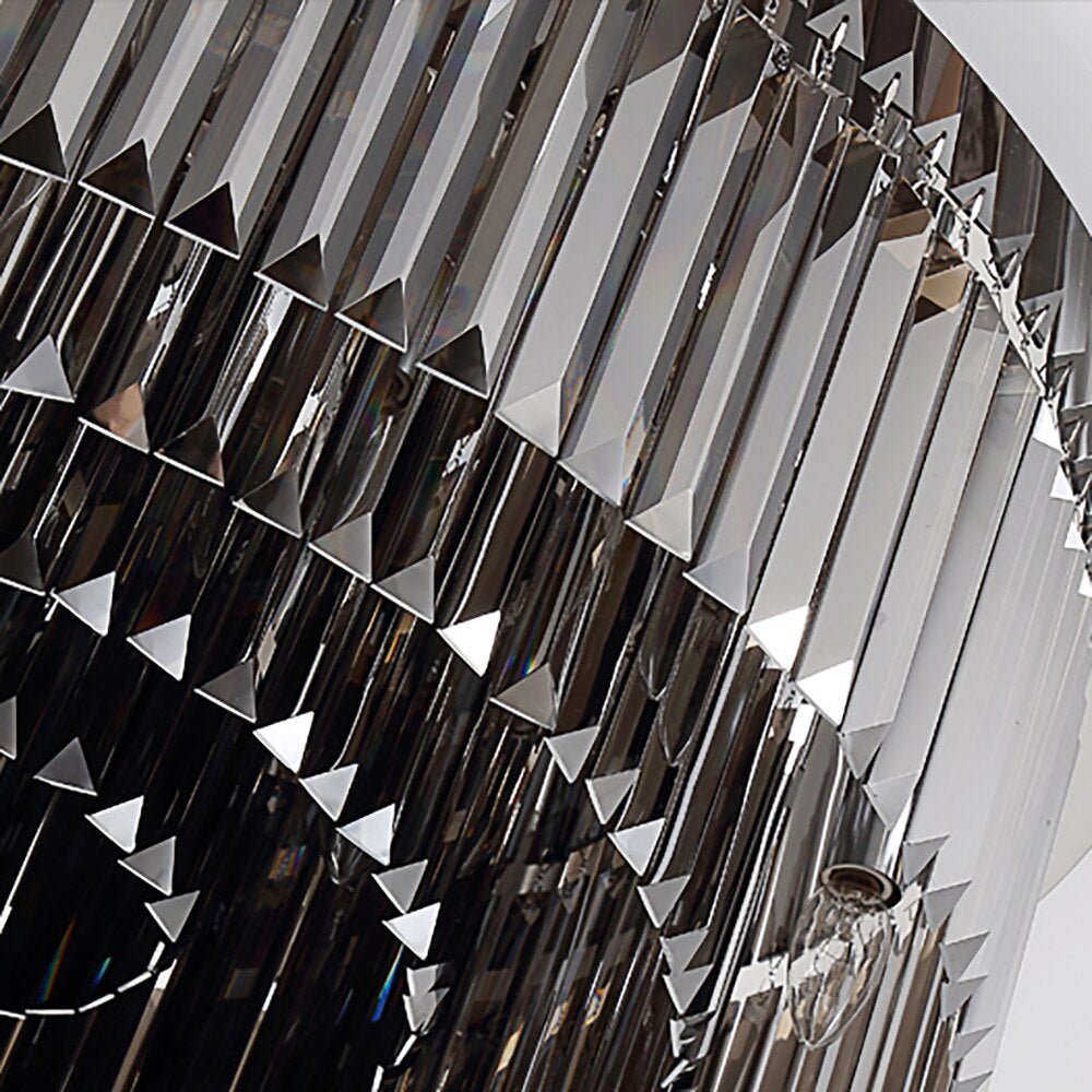 Gio Crystal Flush Mount Chandelier - fovolighting
