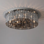 Gio Crystal Flush Mount Chandelier - fovolighting