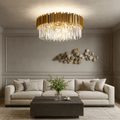 Gio Crystal Flush Mount - fovolighting