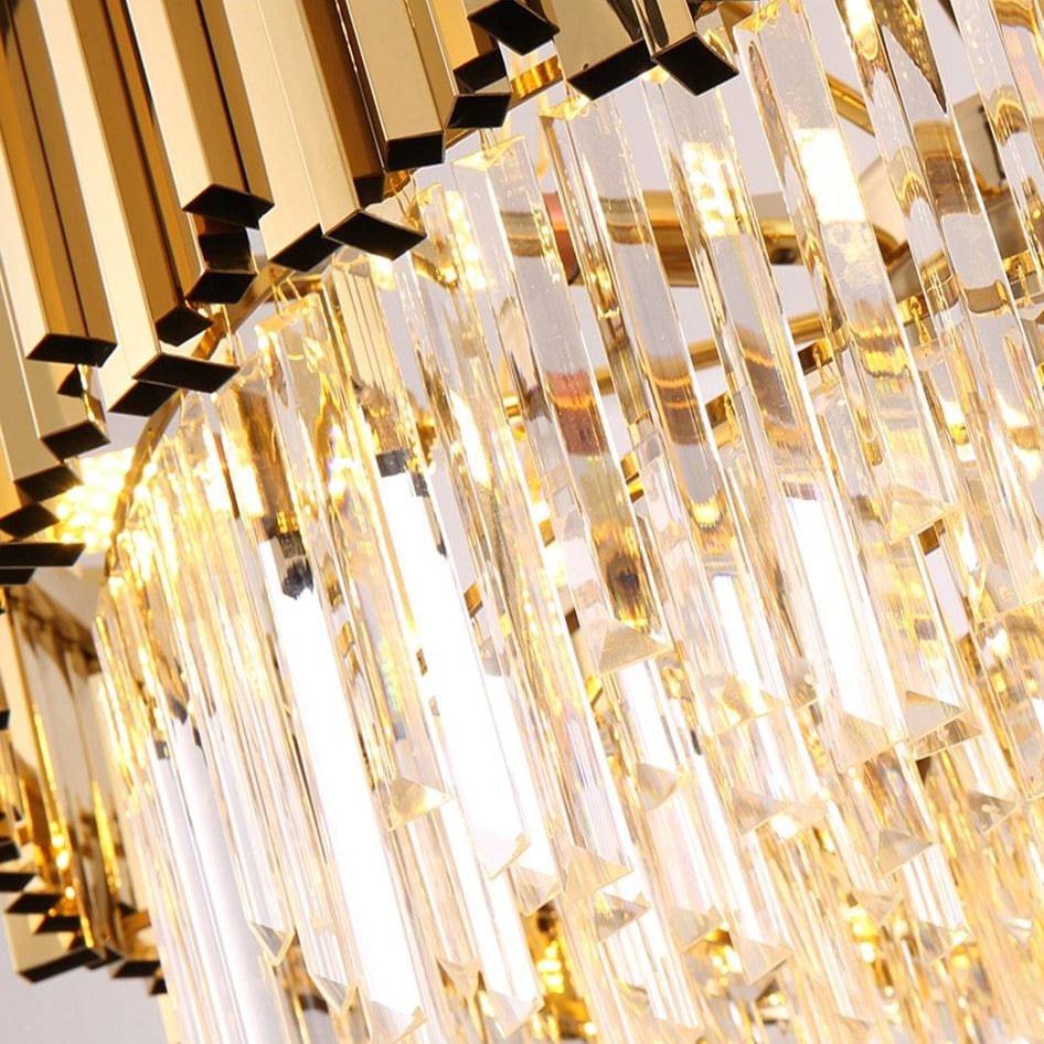 Gio Crystal Flush Mount - fovolighting