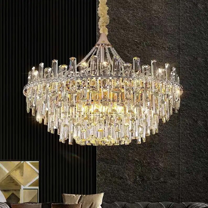 Gio Crystal Modern Chandelier - fovolighting