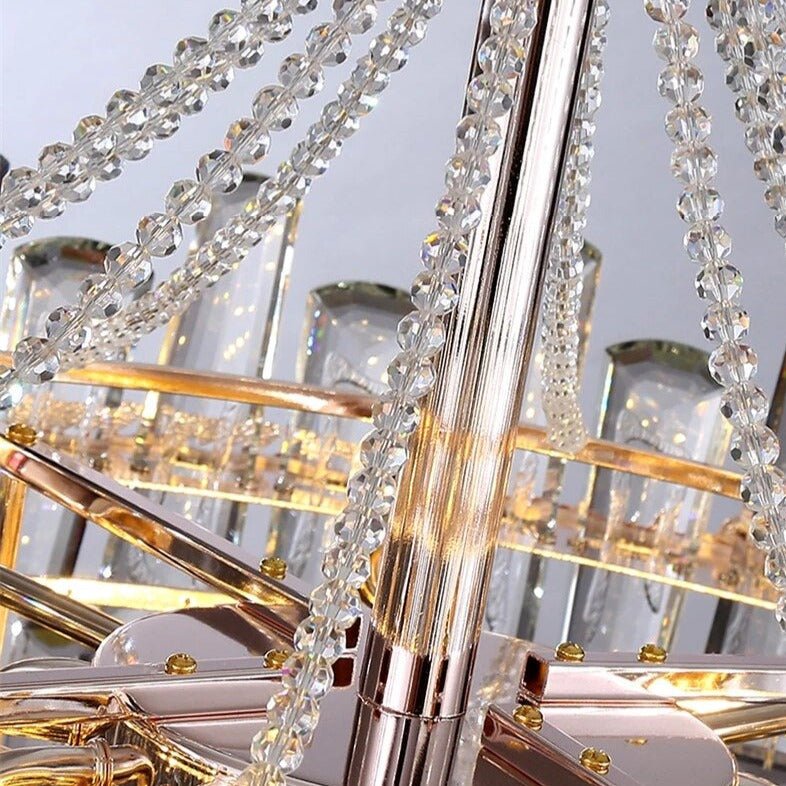 Gio Crystal Modern Chandelier - fovolighting