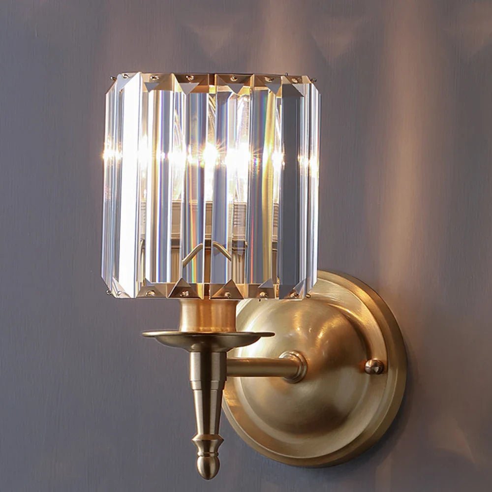 Gio Crystal Sconce - fovolighting