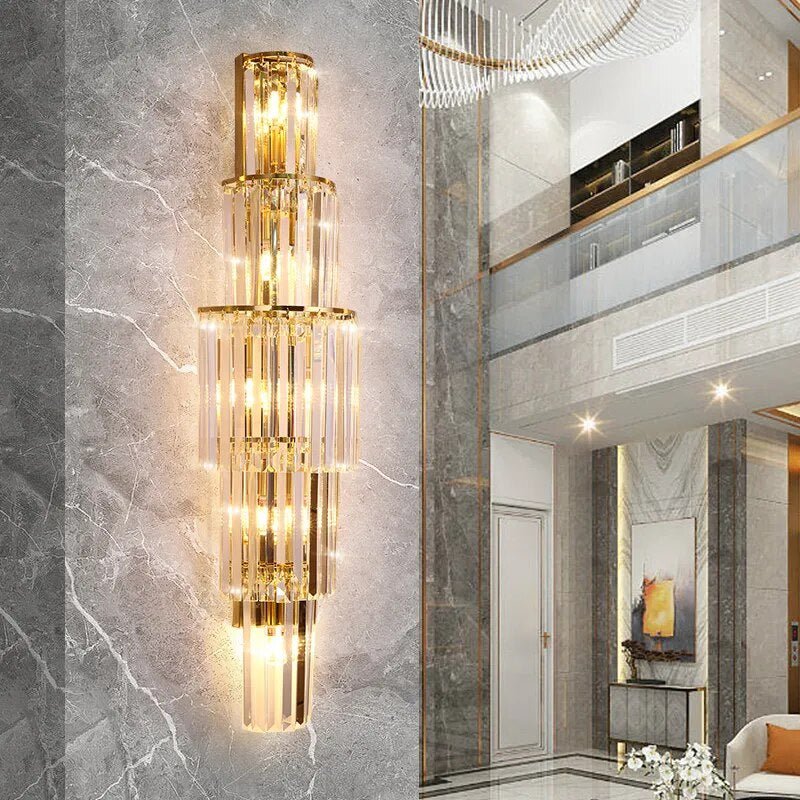 Gio Crystal Wall Sconce - fovolighting