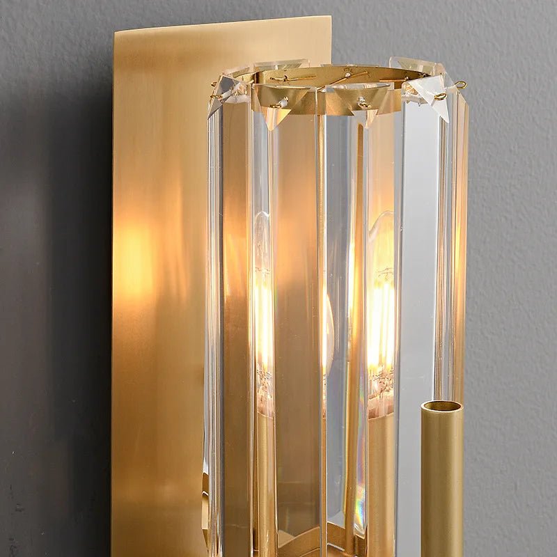 Gio Crystal Wall Sconce - fovolighting