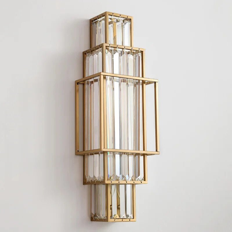 Gio Crystal Wall Sconce - fovolighting