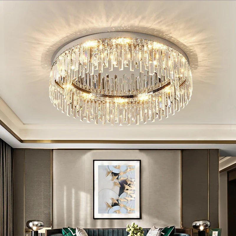 Gio Flush Mount Chandelier - fovolighting