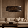 Gio Smoke Crystal Chandelier - fovolighting