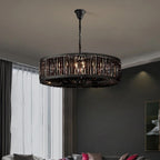 Gio Smoke Crystal Chandelier - fovolighting