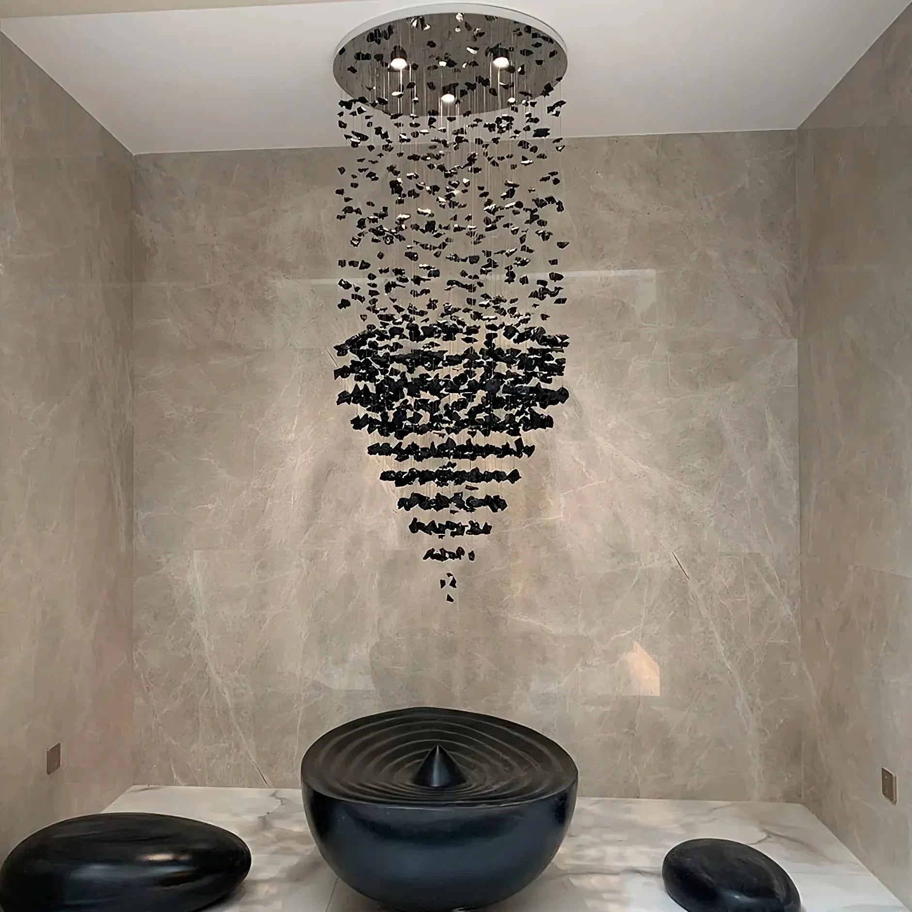 Giore Stone Pendant Chandelier - fovolighting